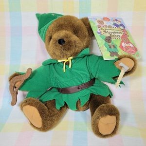 Bialosky Treasury Storybook Bears Robin hood teddy bear with bow and arrow